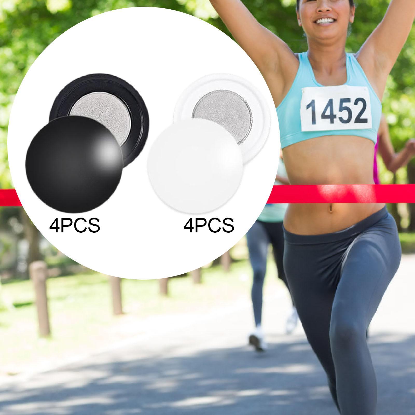 Running Gear Competition - 4-paar magnetische race-clips hardloopuitrusting voor hardlopers