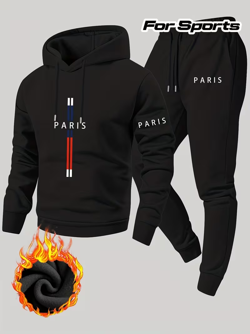 Running Gear For Men - Heren Urban Casual Tweedelig Set met
