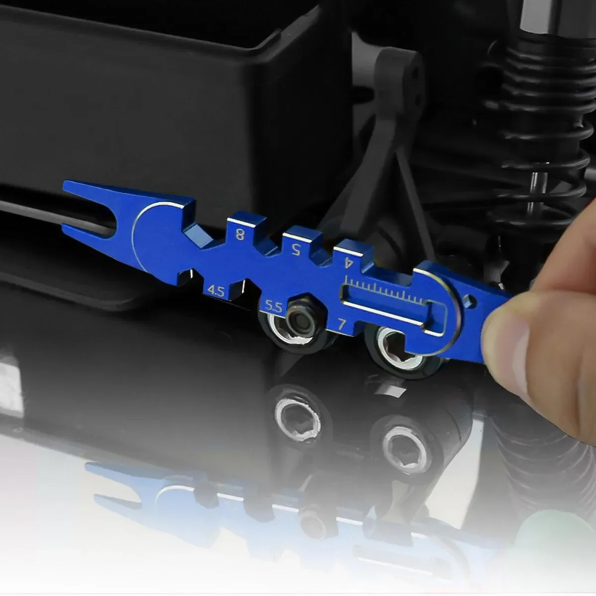 1 stuks Rode/Blauwe Sleutel RC - Running Gear Vehicle recensie en prijs
