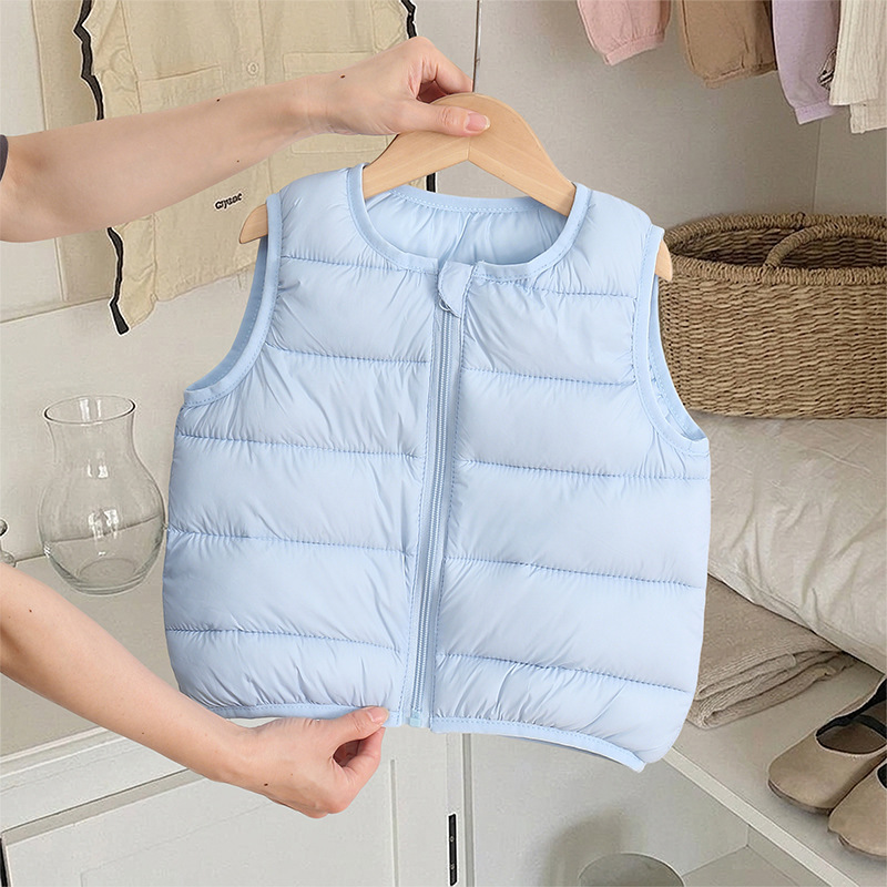 Winterkatoenen vest voor jonge - Running Gear For Kids recensie en prijs