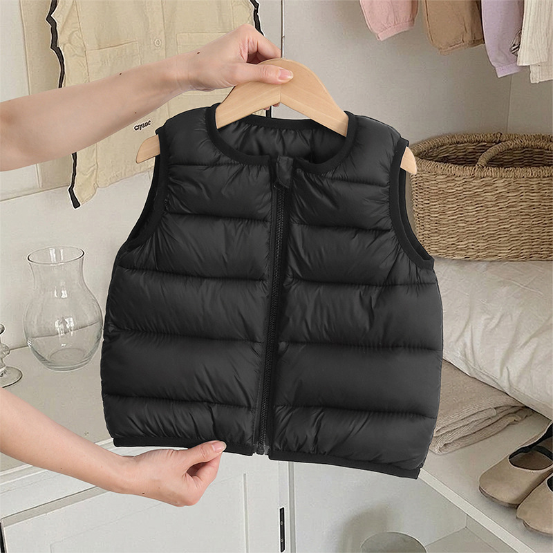 Winterkatoenen vest voor jonge - Running Gear For Kids recensie en prijs